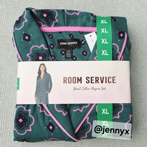 NEW Room Service Pajama Set - Picture 3 of 7